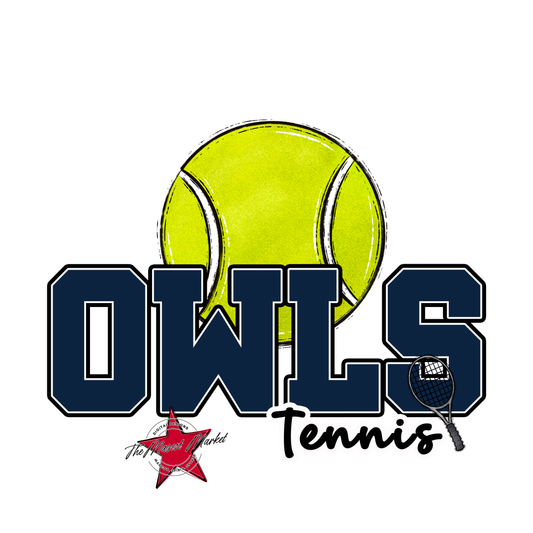 Owls Varsity Tennis-Navy