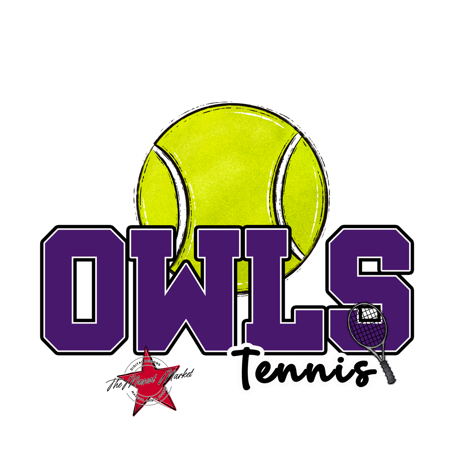 Owls Varsity Tennis-Purple
