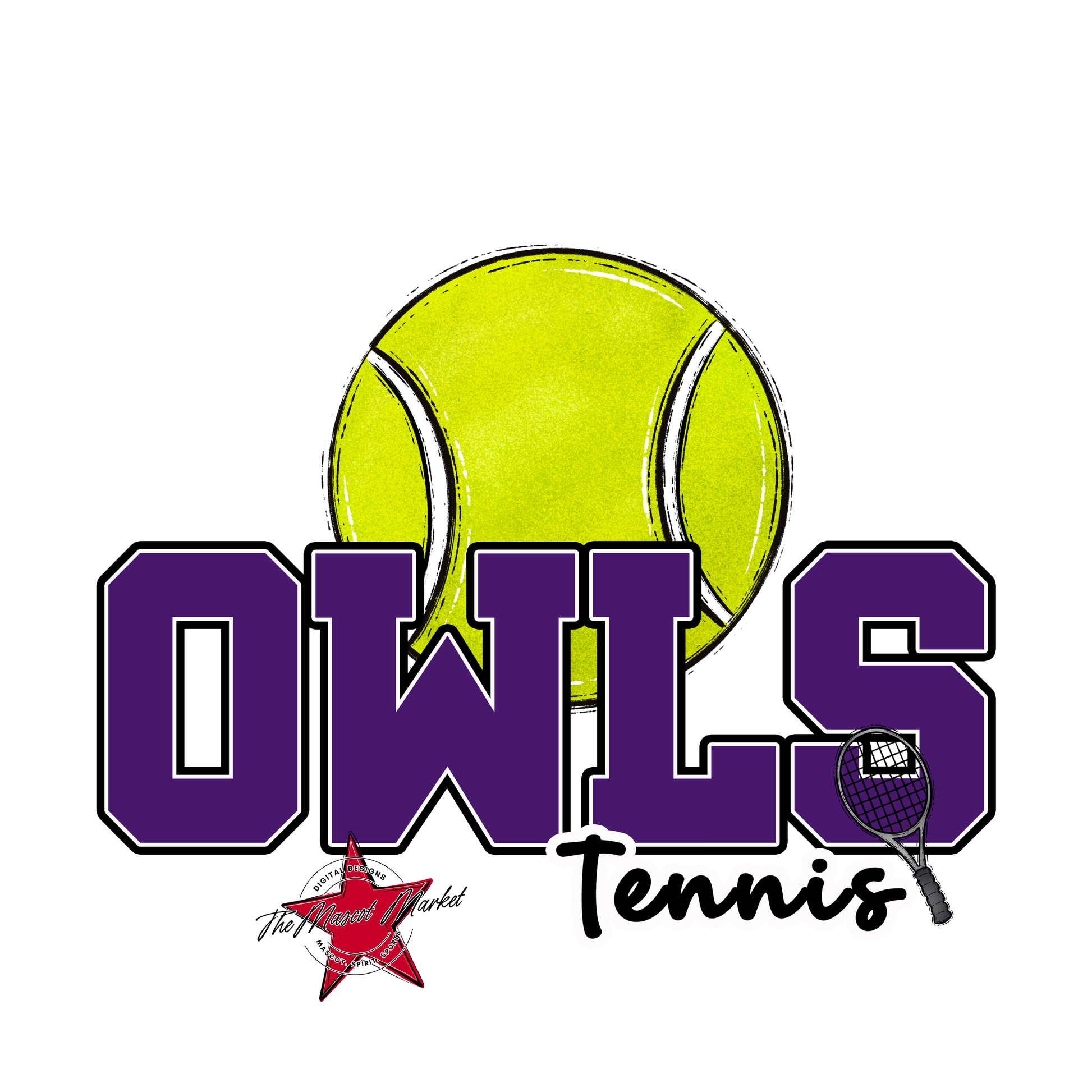 Owls Varsity Tennis-Purple