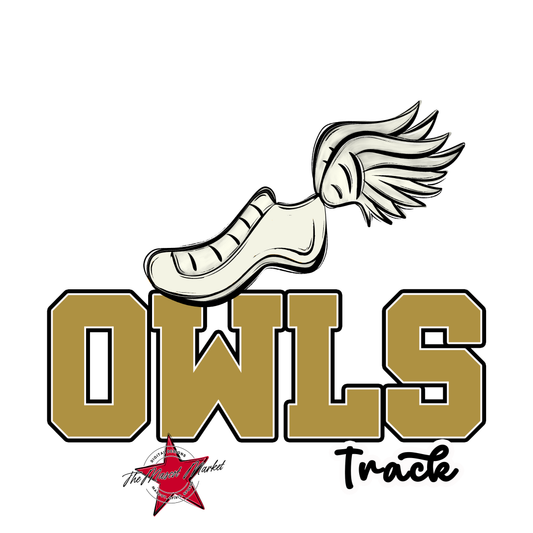 Owls Varsity Track-Gold