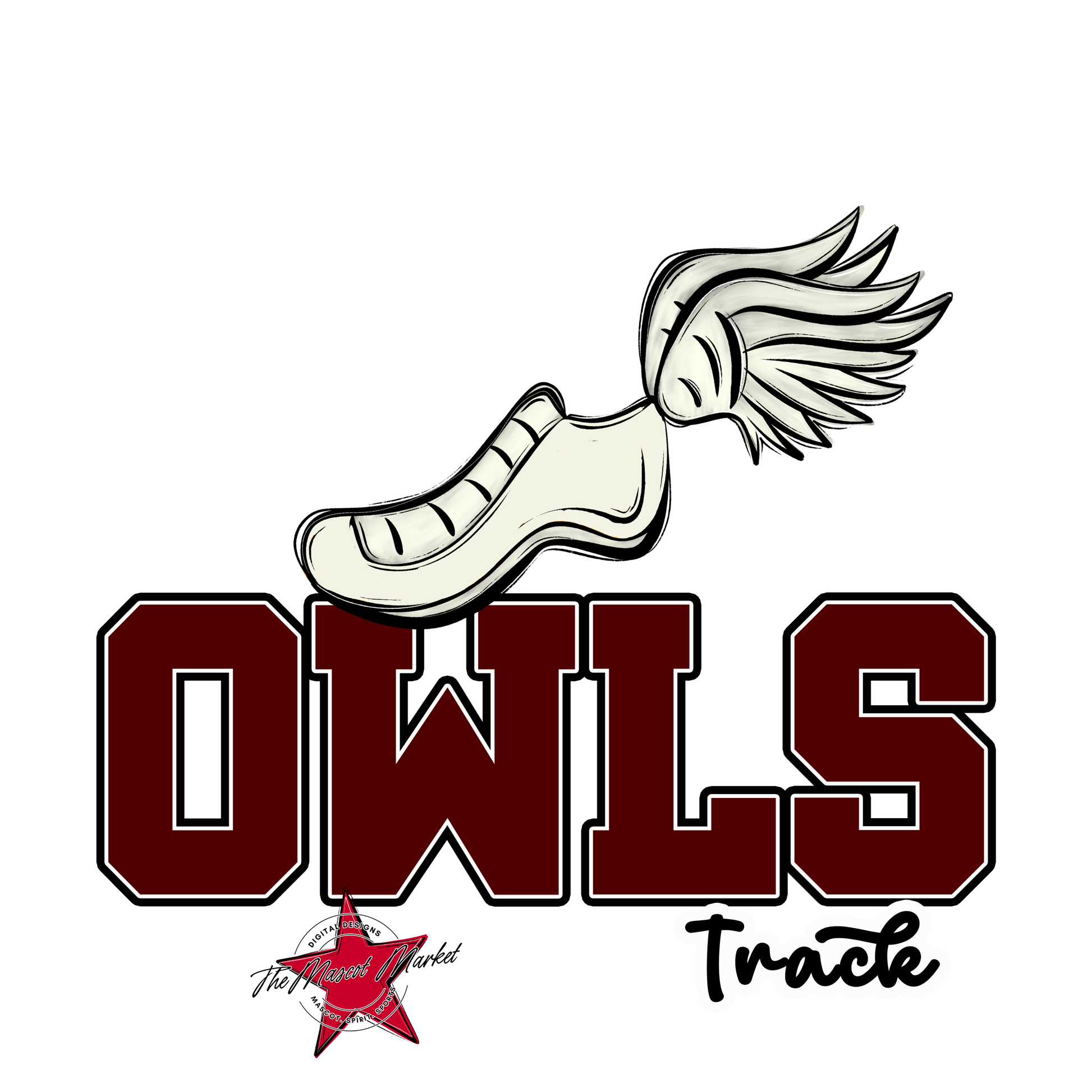 Owls Varsity Track-Maroon