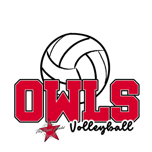 Owls Varsity Volleyball-Red