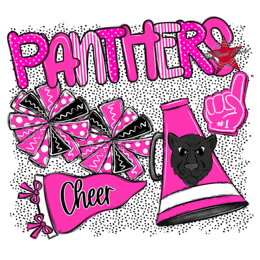 Panthers Cheer Spirit-Pink