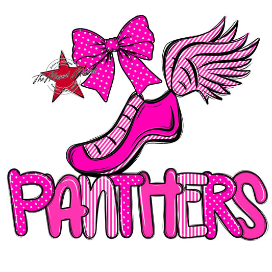 Panthers Track Spirit Design-Pink