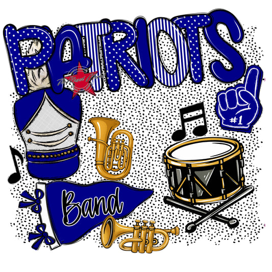 Patriots Band Spirit-Blue