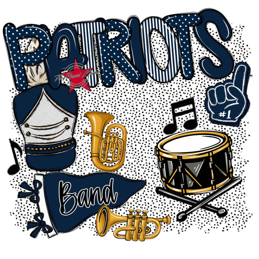 Patriots Band Spirit-Navy