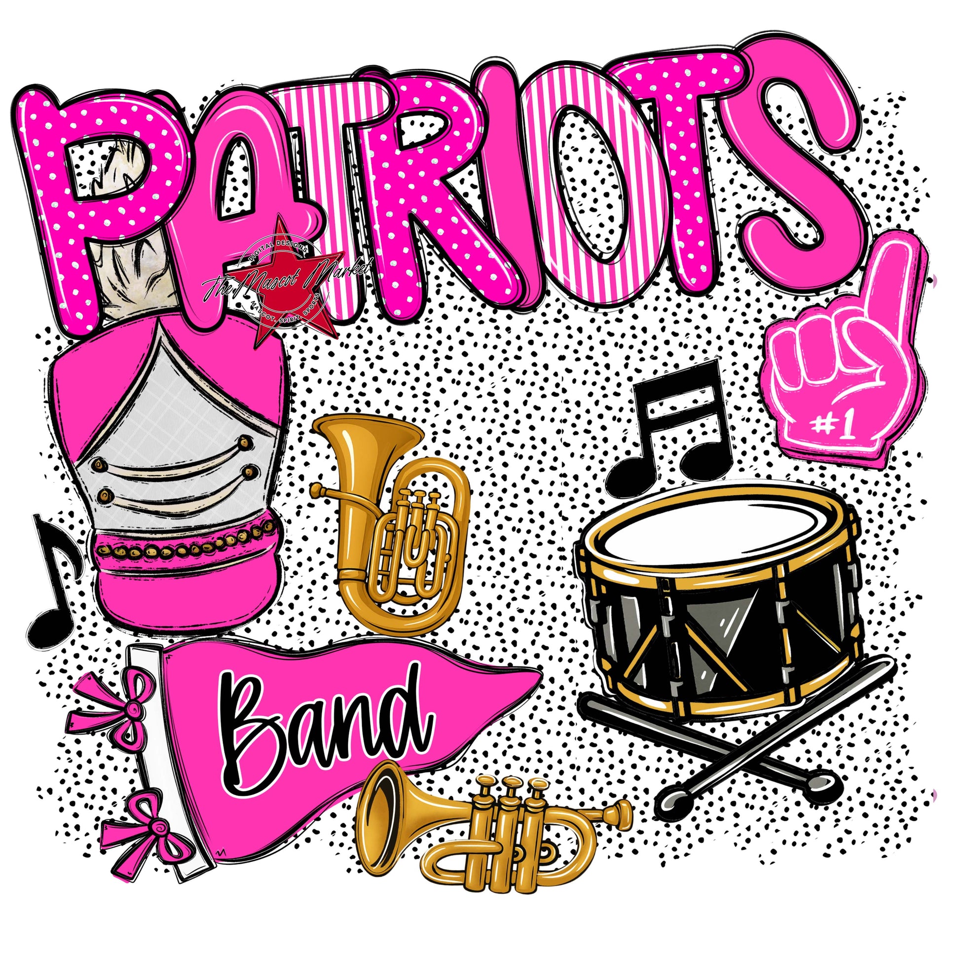 Patriots Band Spirit-Pink
