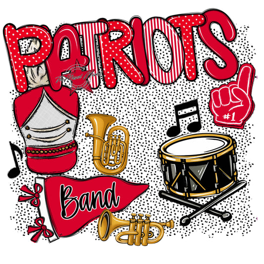 Patriots Band Spirit-Red
