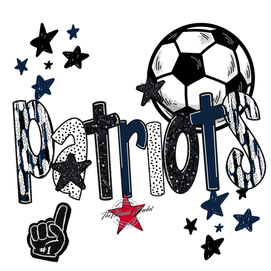 Patriots Soccer Scrape-Navy