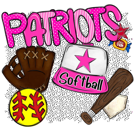 Patriots Softball Spirit-Pink