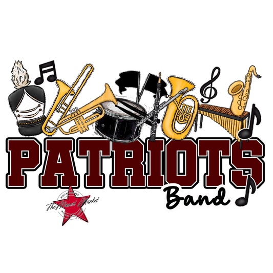 Patriots Varsity Band-Maroon