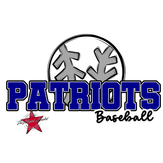 Patriots Varsity Baseball-Blue