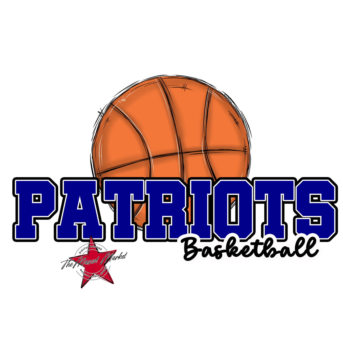 Patriots Varsity Basketball-Blue
