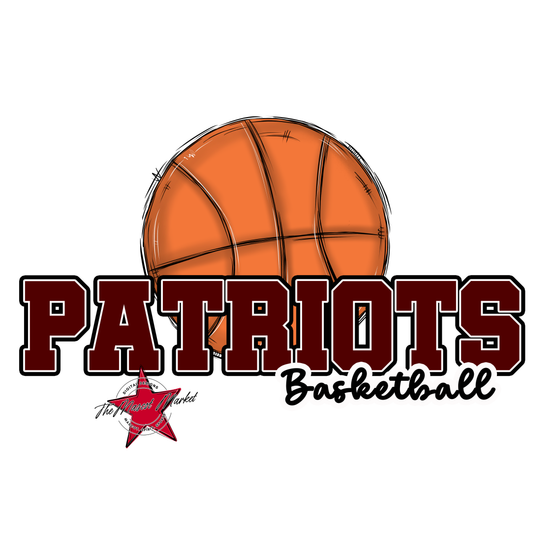 Patriots Varsity Basketball-Maroon
