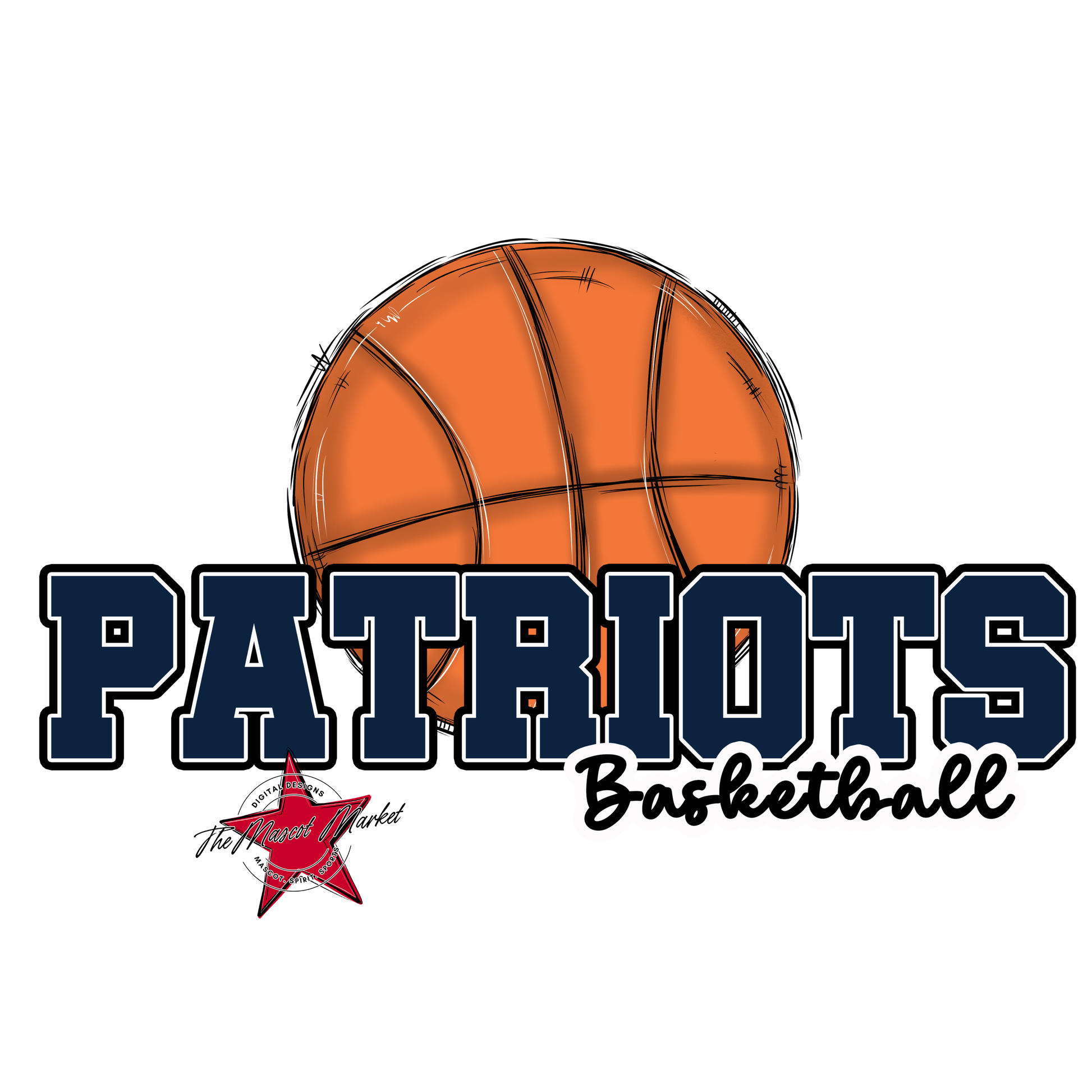 Patriots Varsity Basketball-Navy