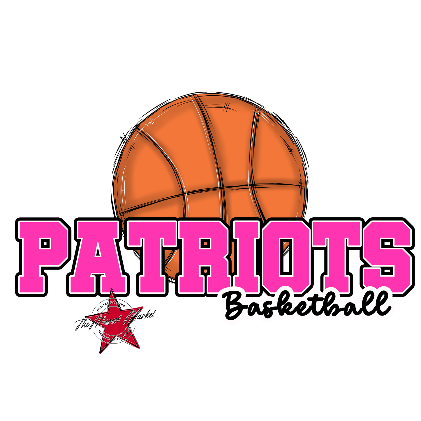 Patriots Varsity Basketball-Pink