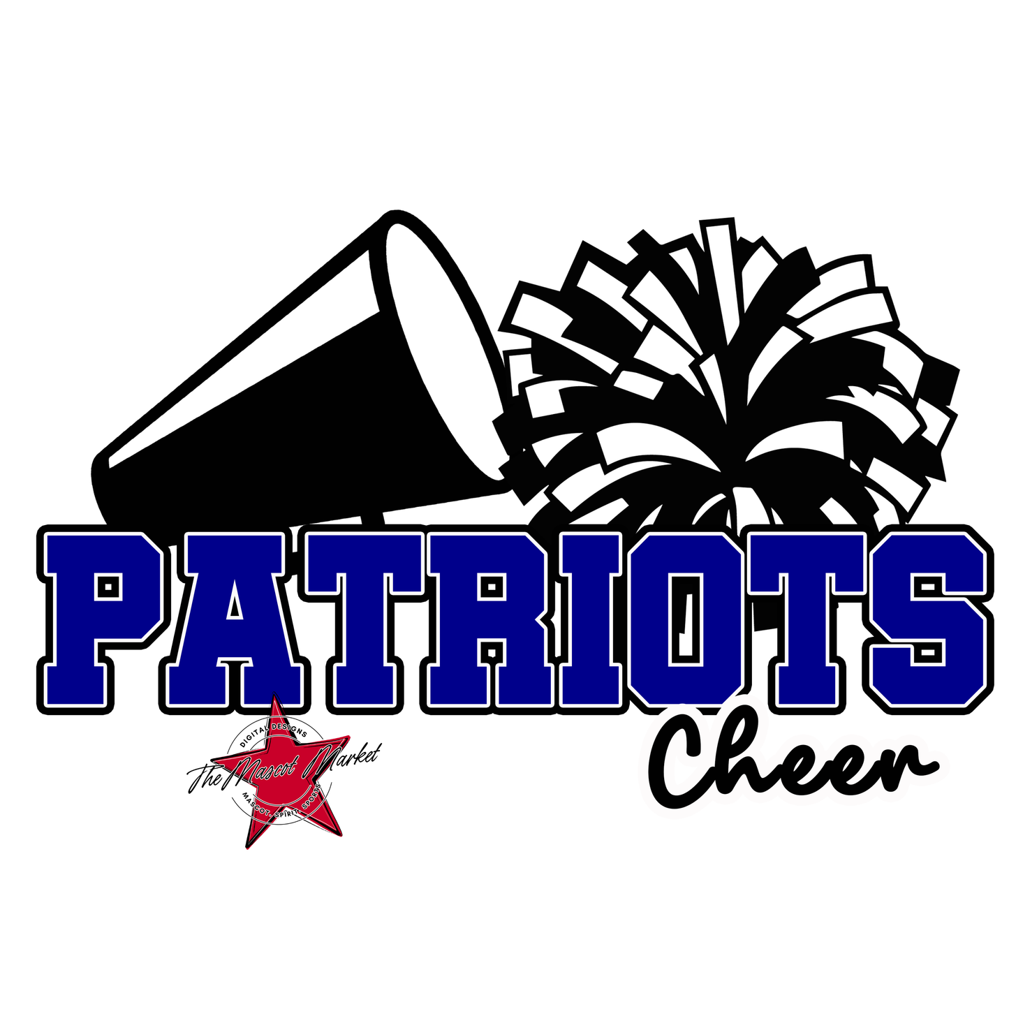 Patriots Varsity Cheer-Blue