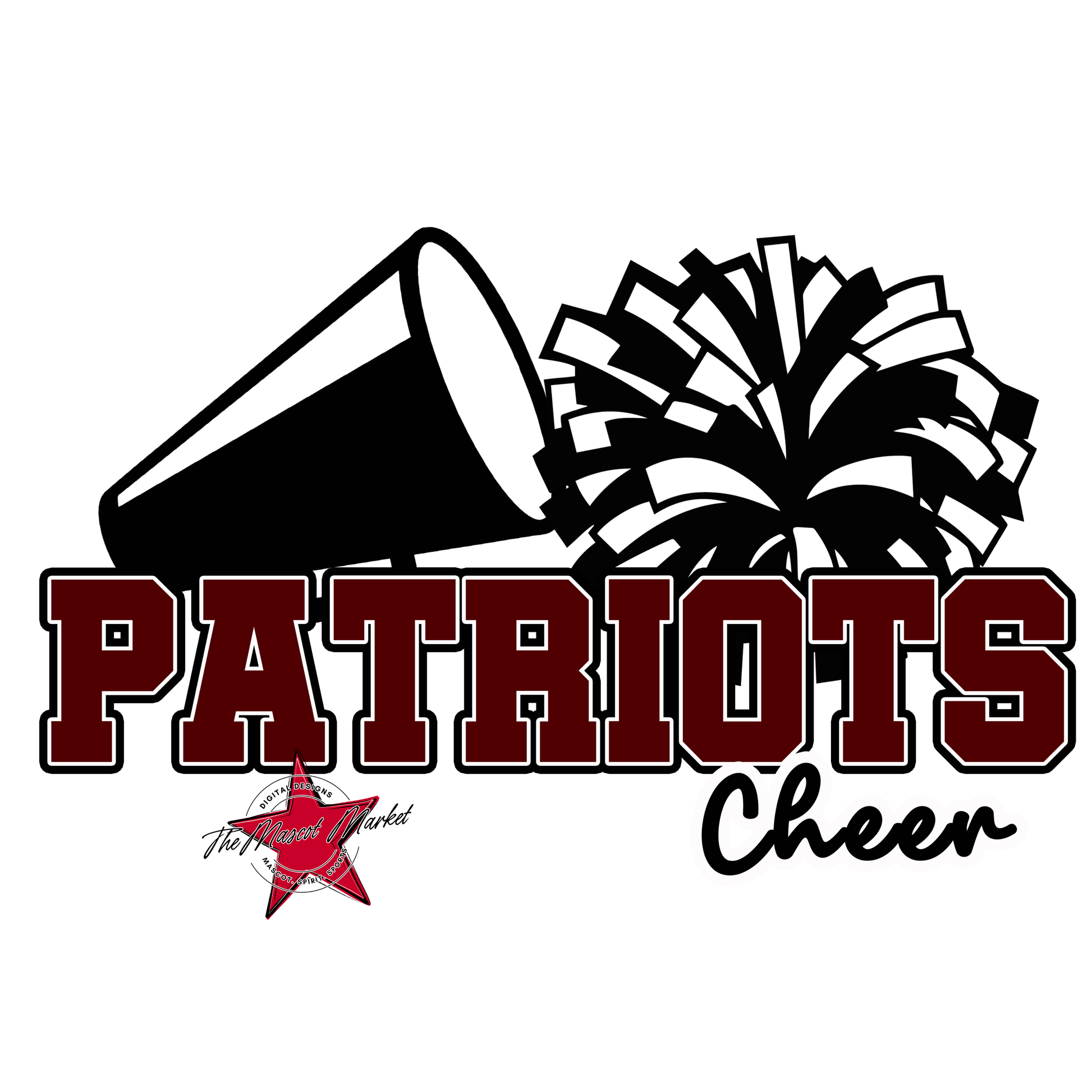 Patriots Varsity Cheer-Maroon