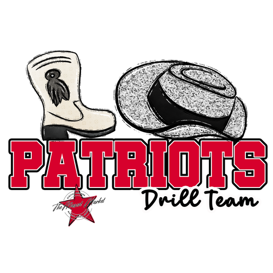Patriots Varsity Drillteam-Red