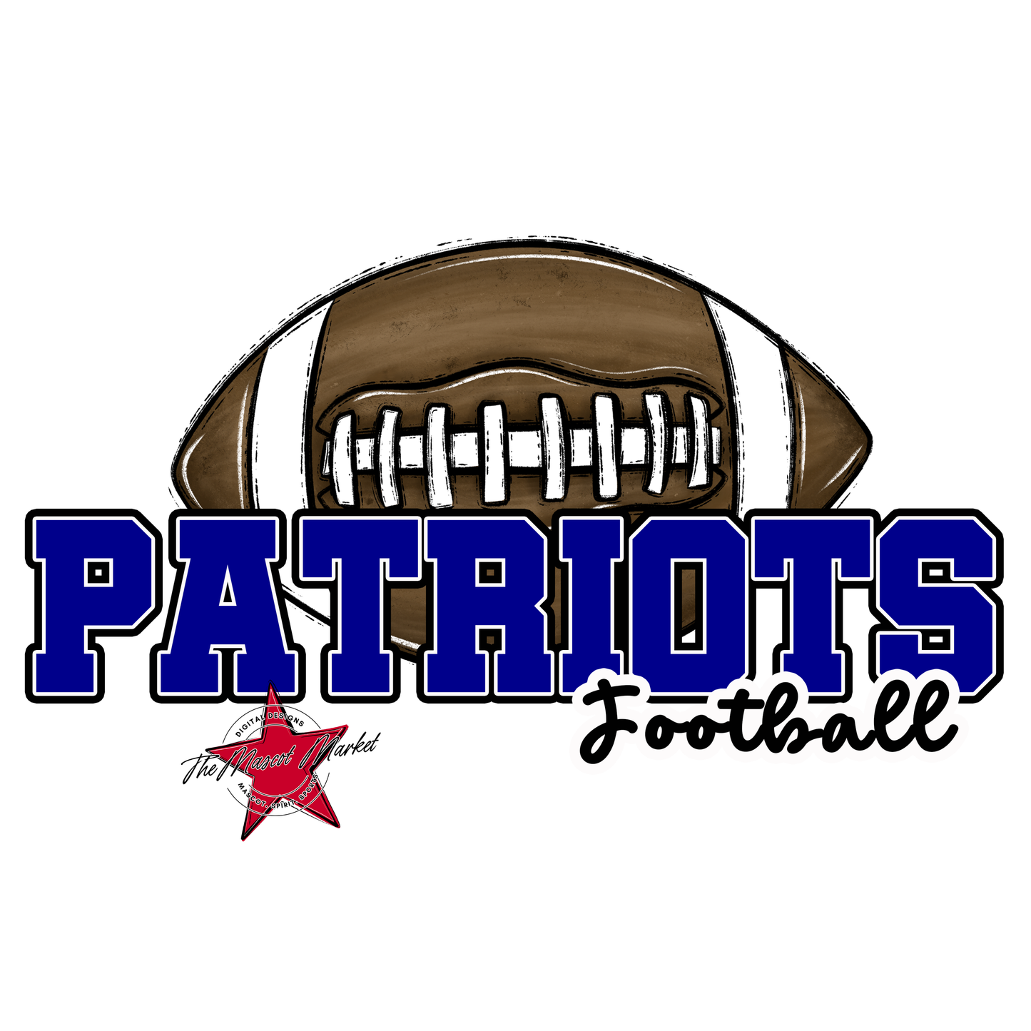 Patriots Varsity Football-Blue