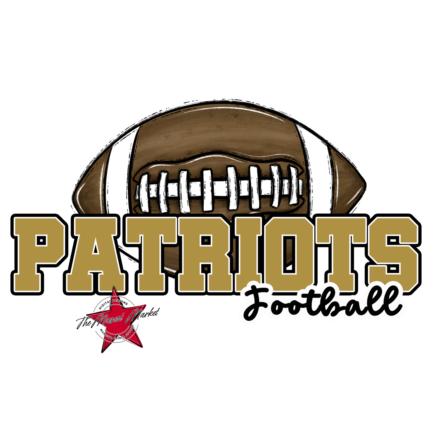 Patriots Varsity Football-Gold