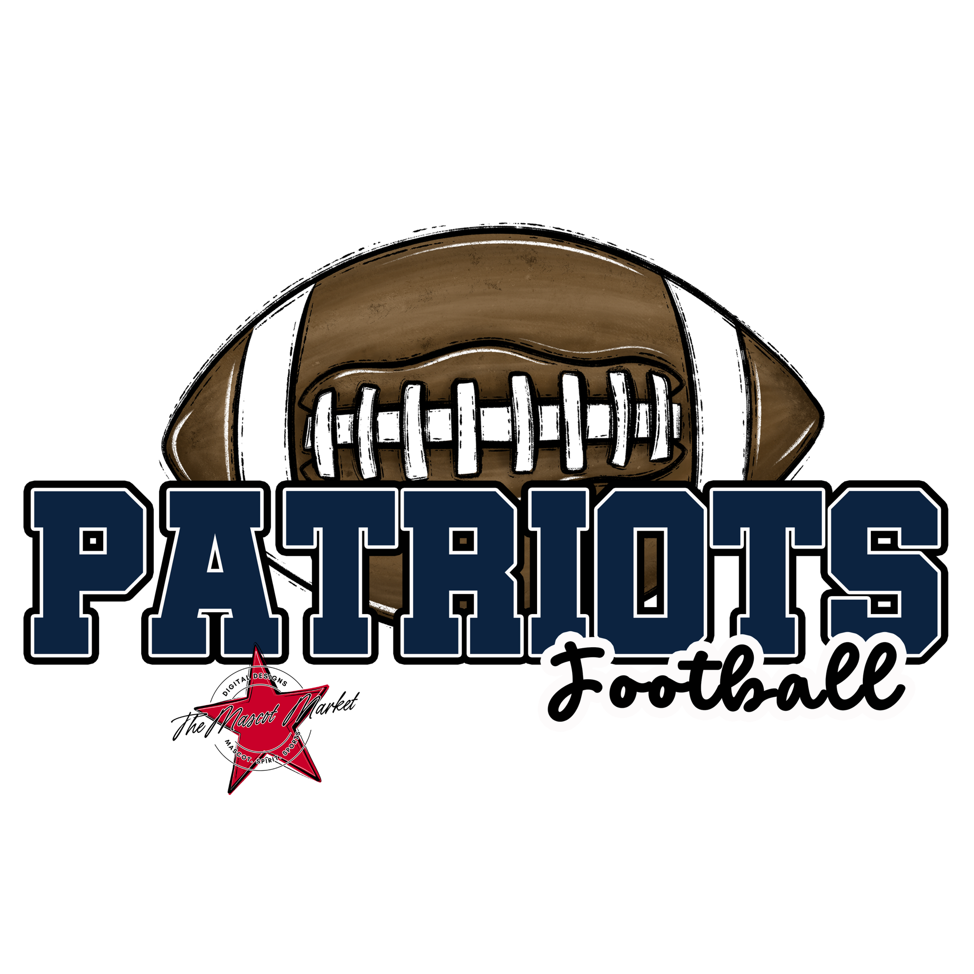 Patriots Varsity Football-Navy