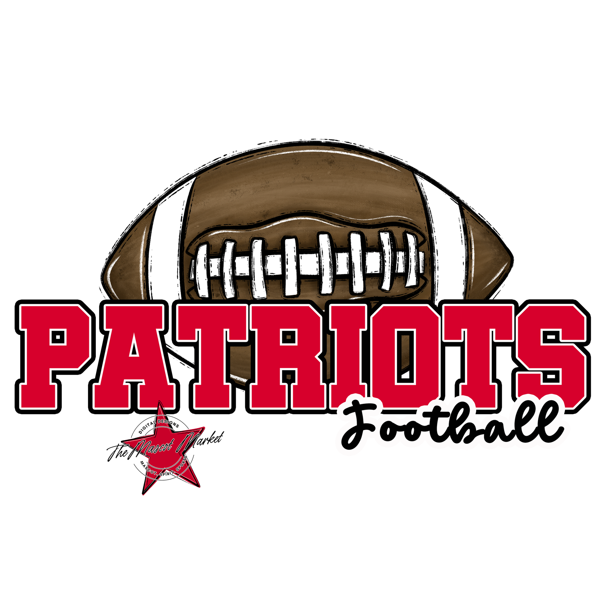 Patriots Varsity Football-Red