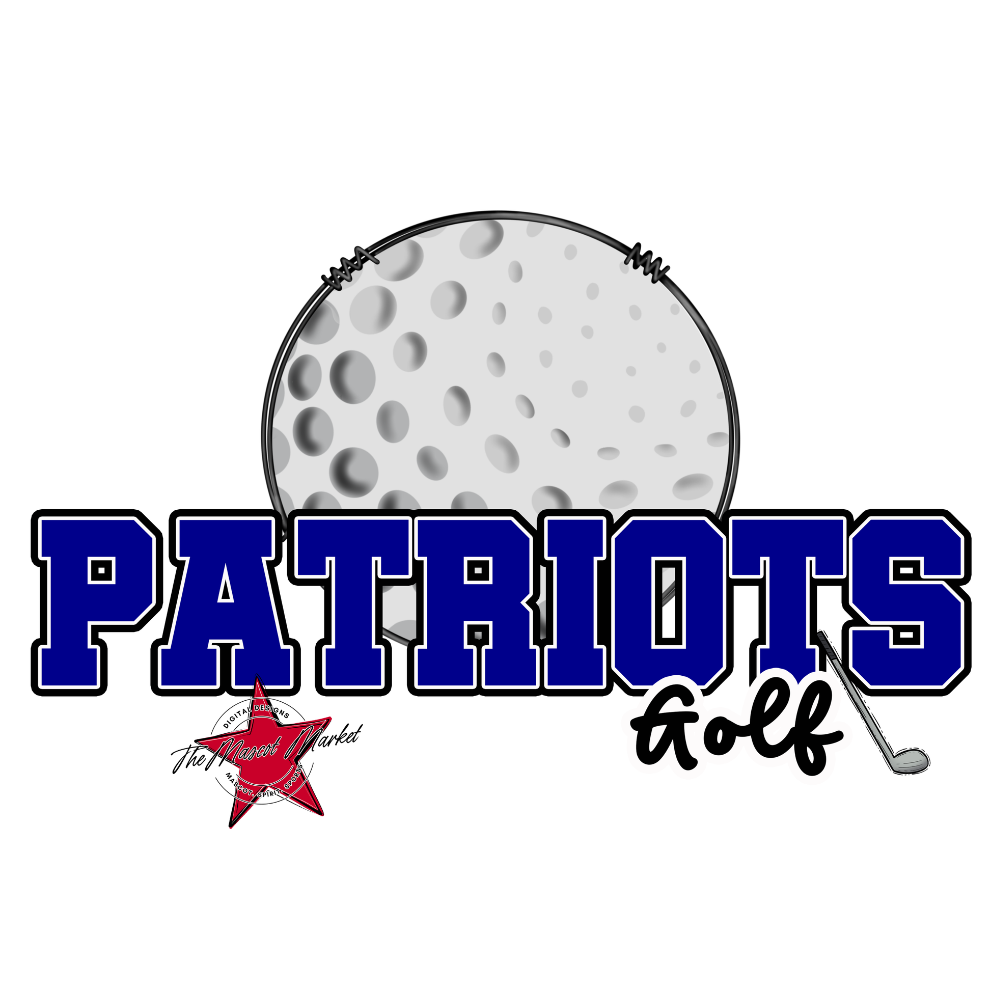Patriots Varsity Golf-Blue