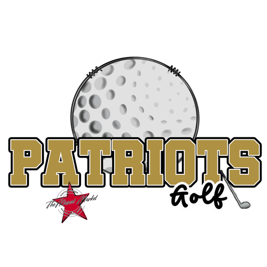 Patriots Varsity Golf-Gold