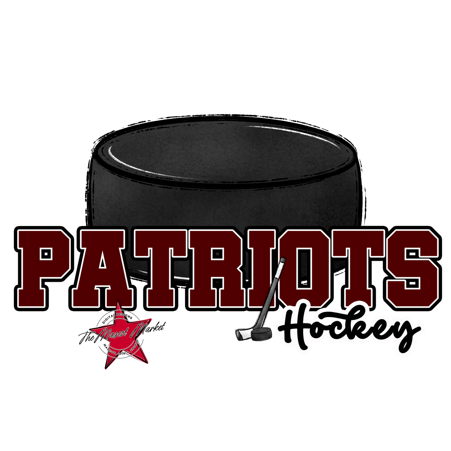 Patriots Varsity Hockey-Maroon