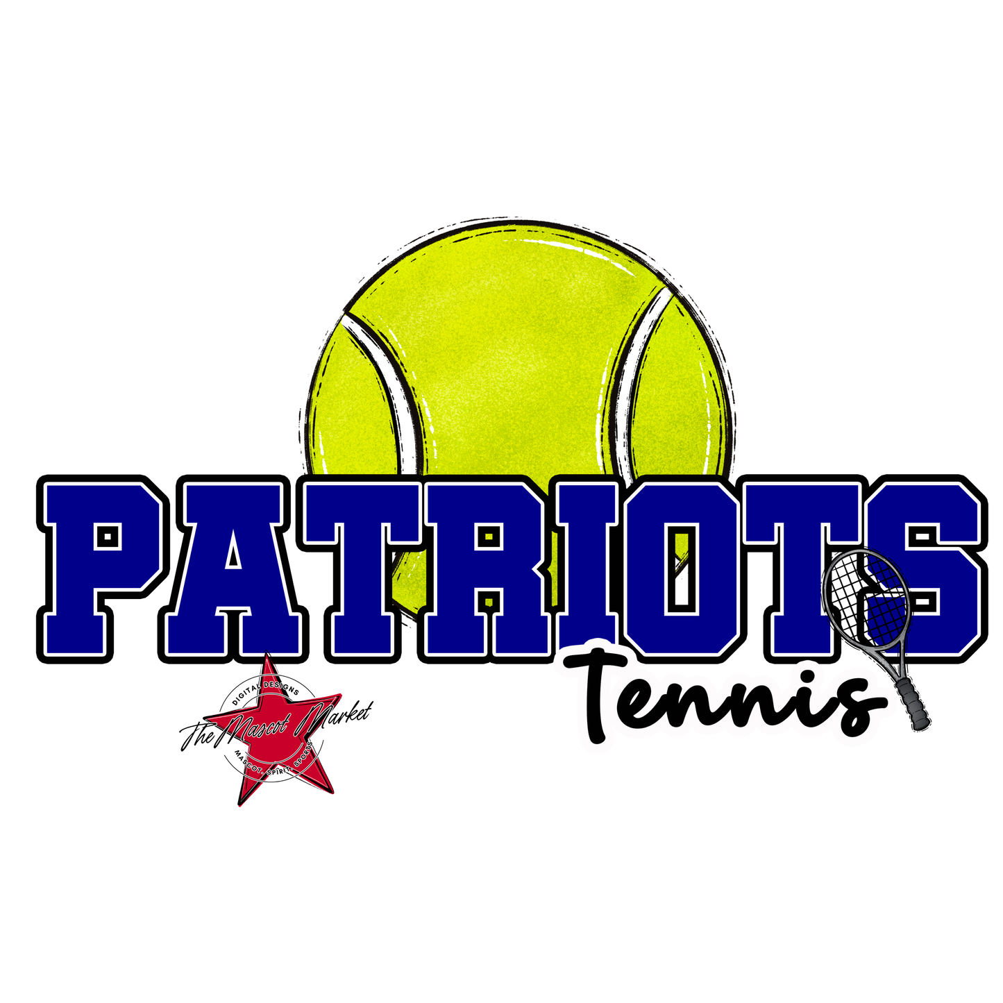 Patriots Varsity Tennis-Blue