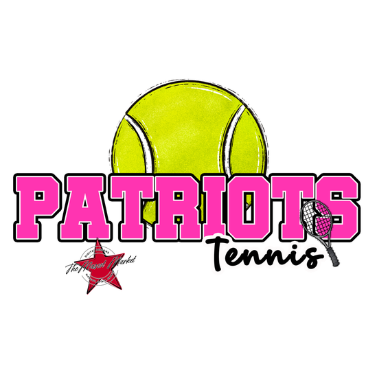 Patriots Varsity Tennis-Pink