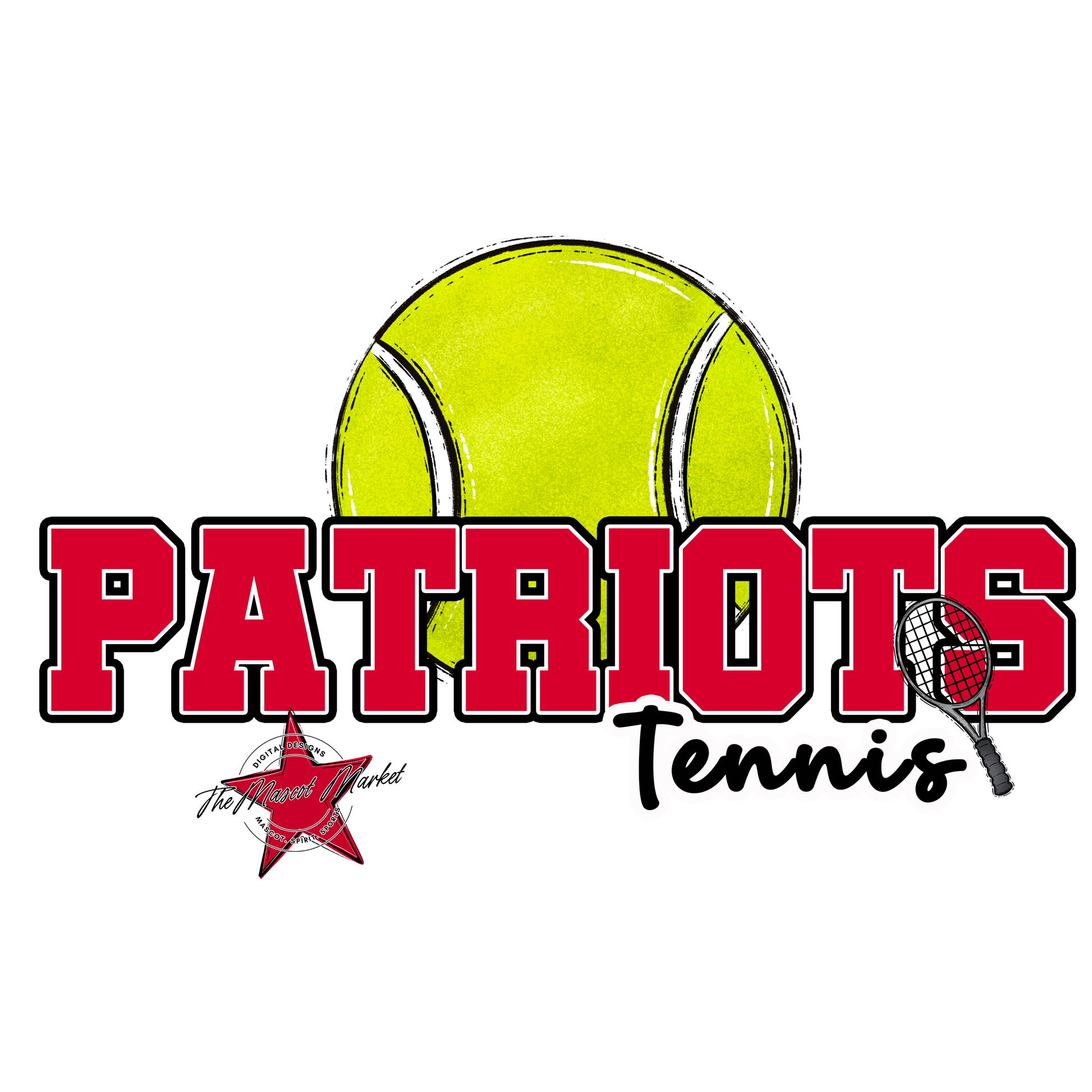 Patriots Varsity Tennis-Red