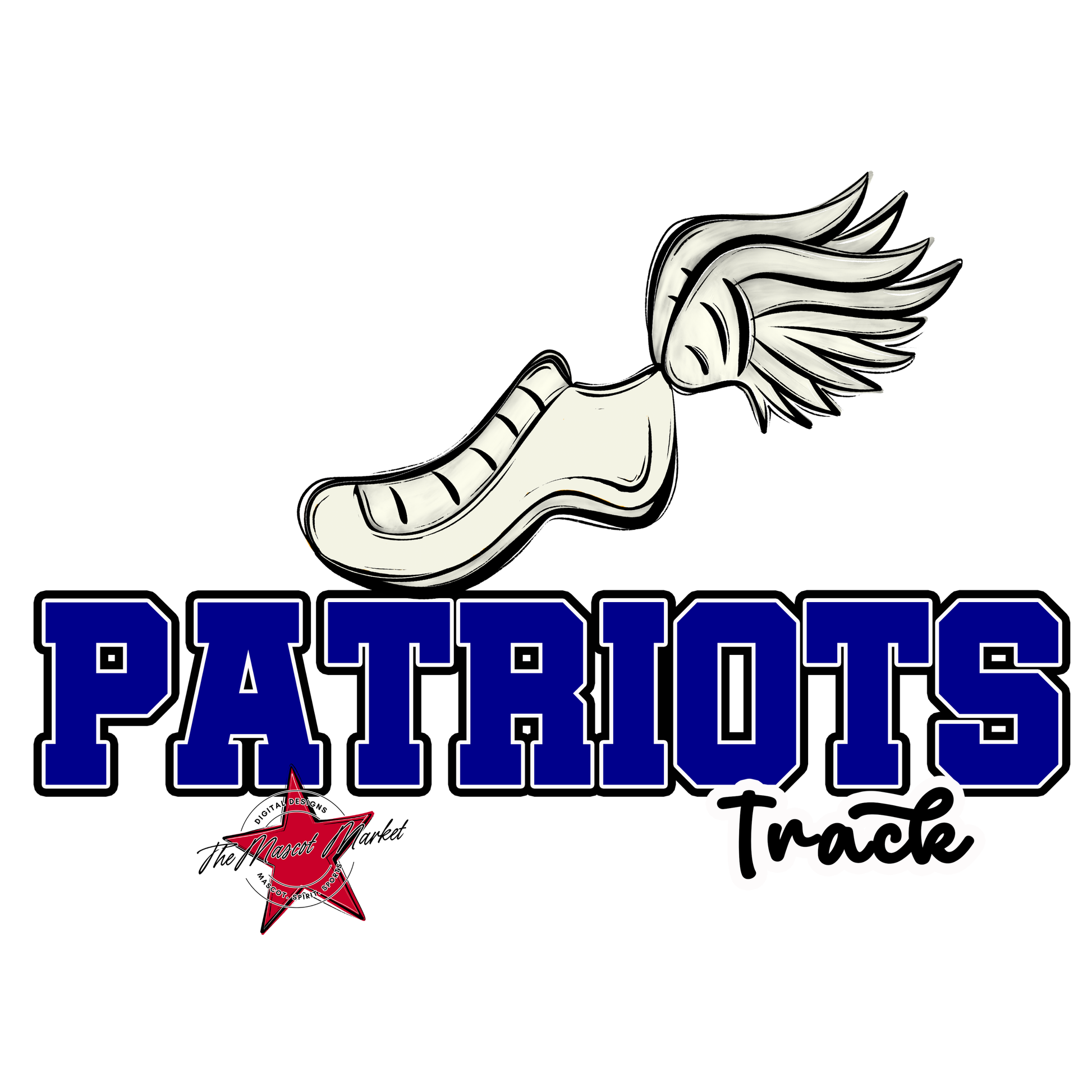 Patriots Varsity Track-Blue