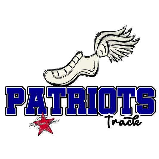 Patriots Varsity Track-Blue