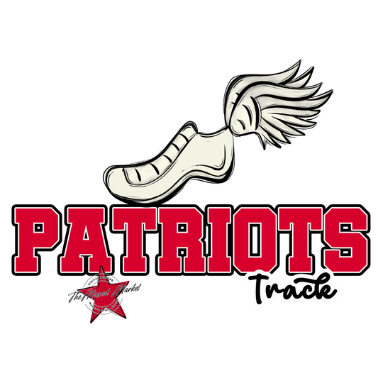 Patriots Varsity Track-Red