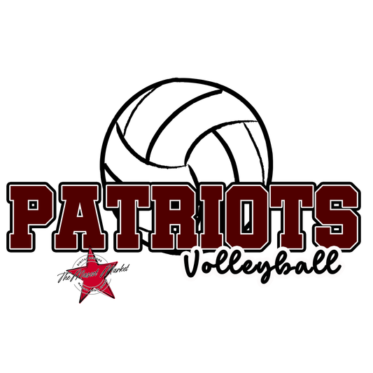Patriots Varsity Volleyball-Maroon