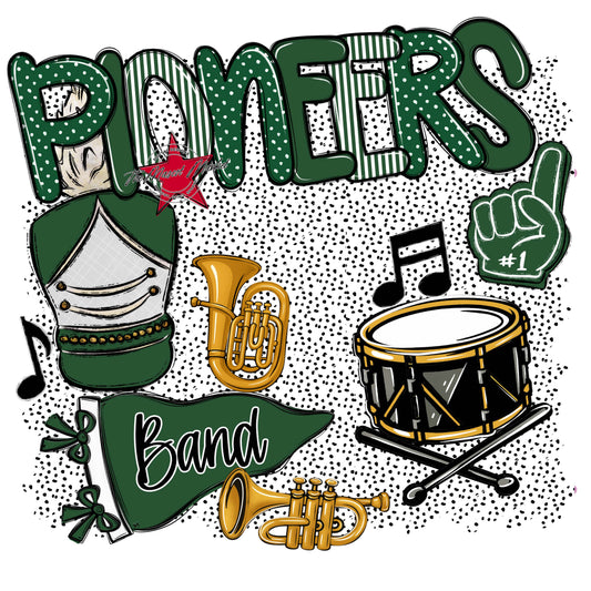 Pioneers Band Spirit-Green