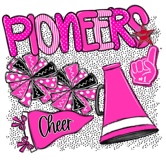 Pioneers Cheer Spirit-Pink
