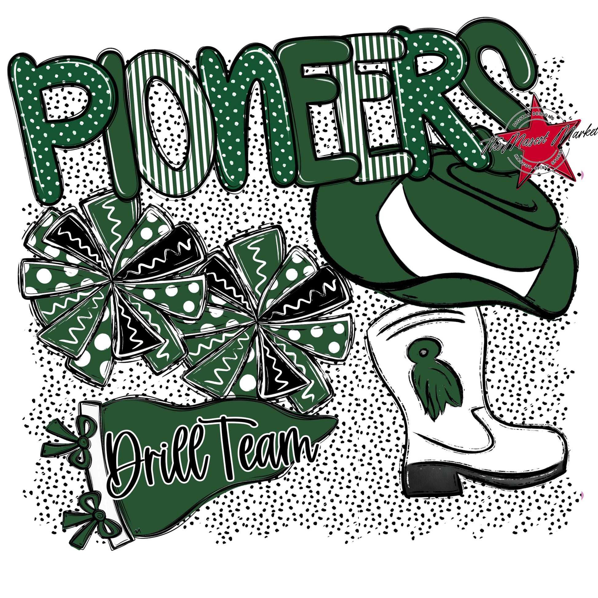 Pioneers Drillteam Spirit-Green