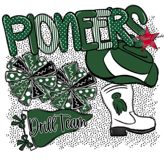 Pioneers Drillteam Spirit-Green
