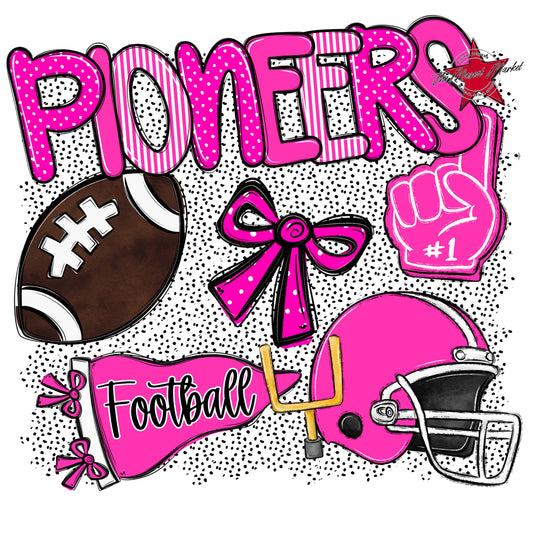 Pioneers Football Spirit-Pink
