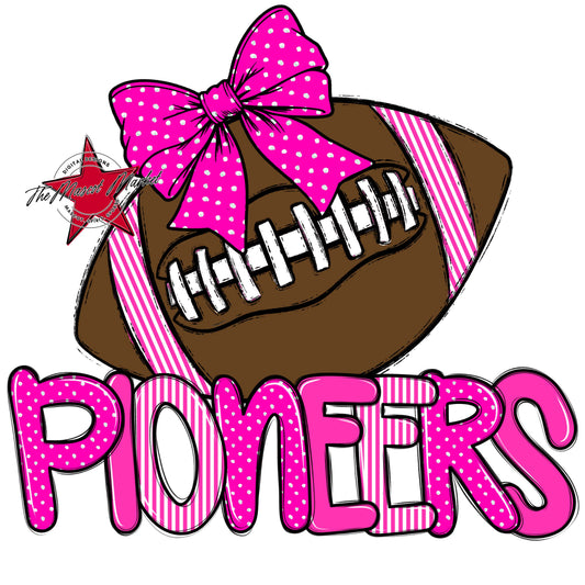 Pioneers Football Spirit Design-Pink