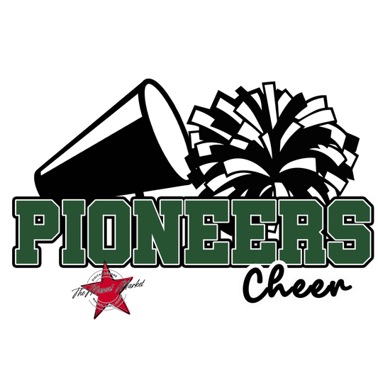 Pioneers Varsity Cheer-Green