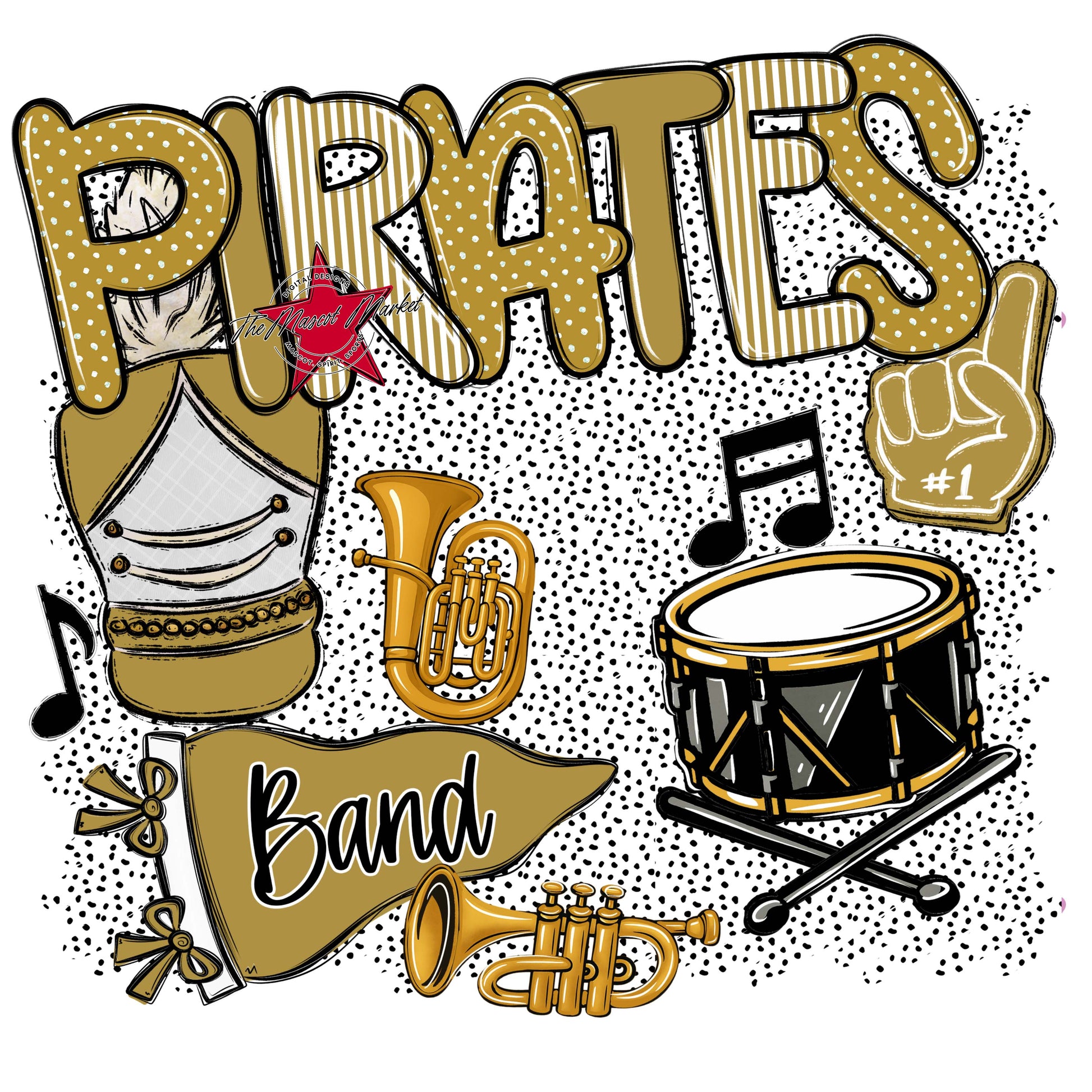 Pirates Band Spirit-Gold