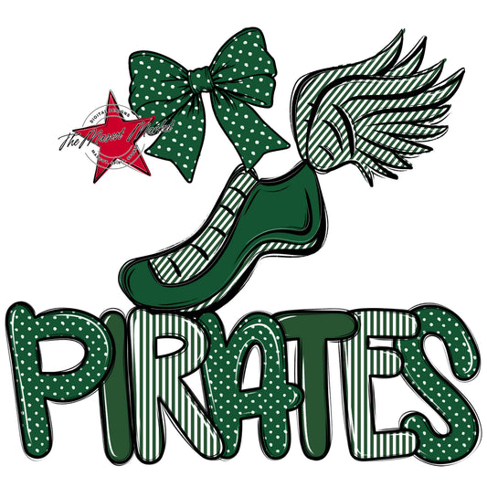 Pirates Track Spirit Design-Green