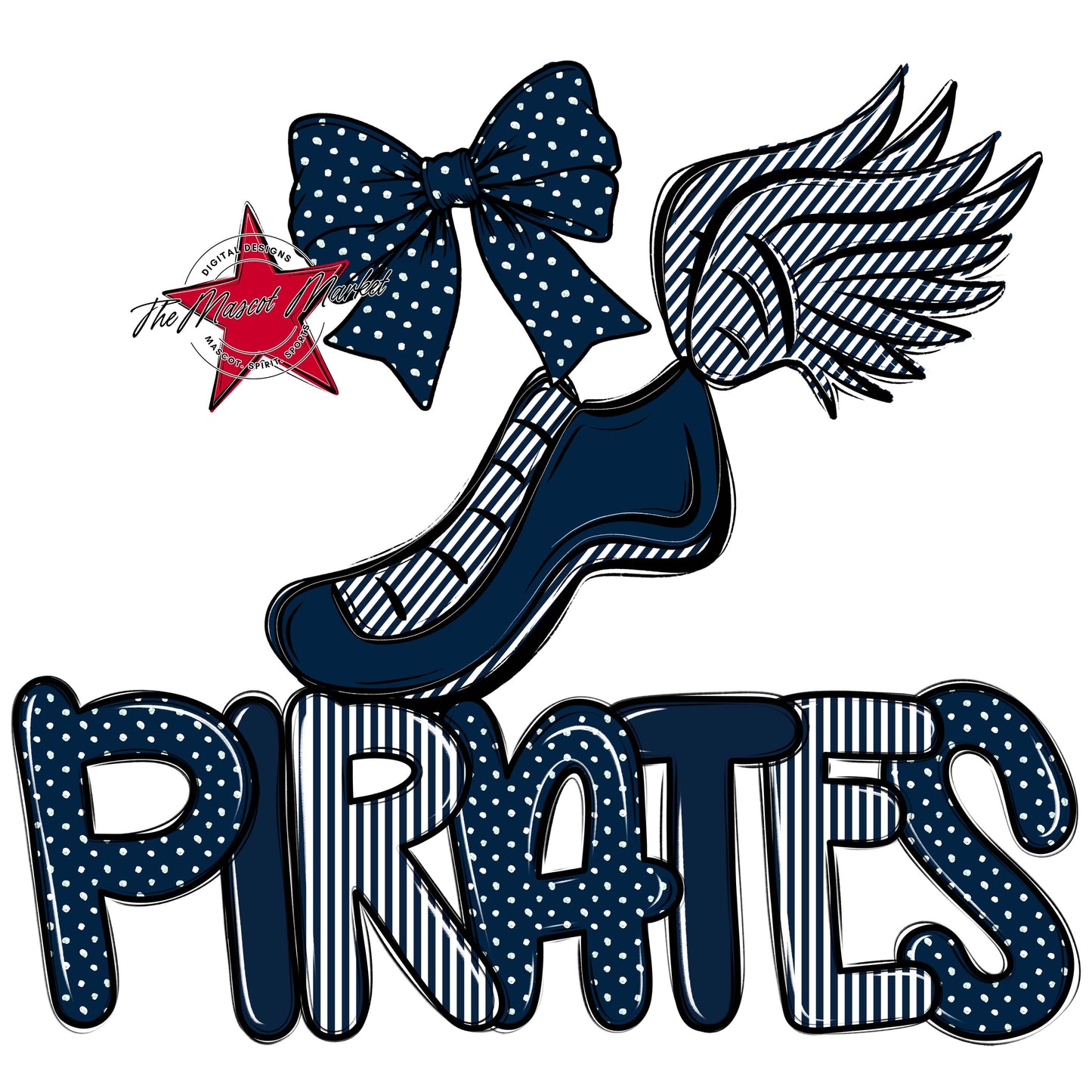 Pirates Track Spirit Design-Navy