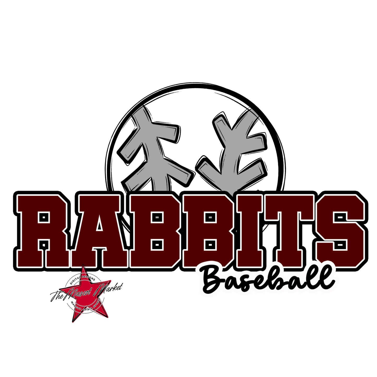 Rabbits Varsity Baseball-Maroon
