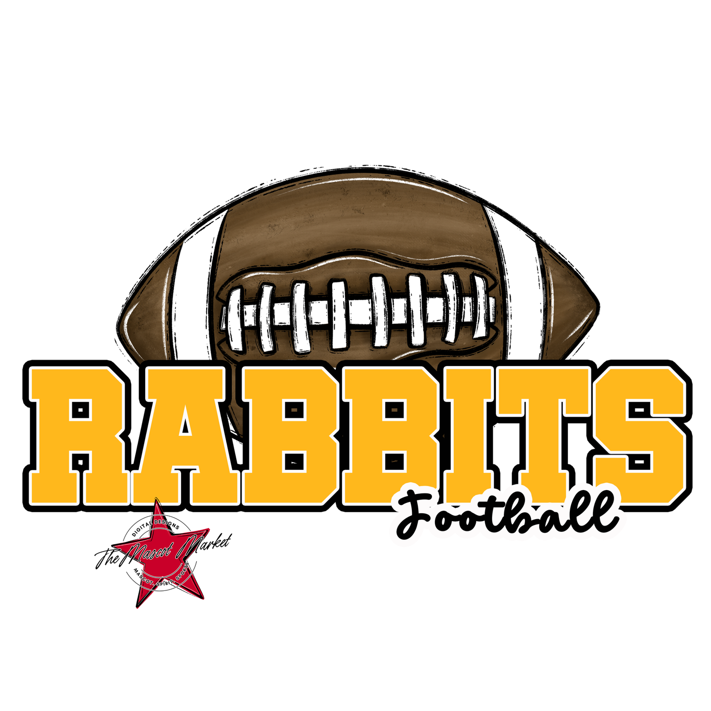 Rabbits Varsity Football-Yellow