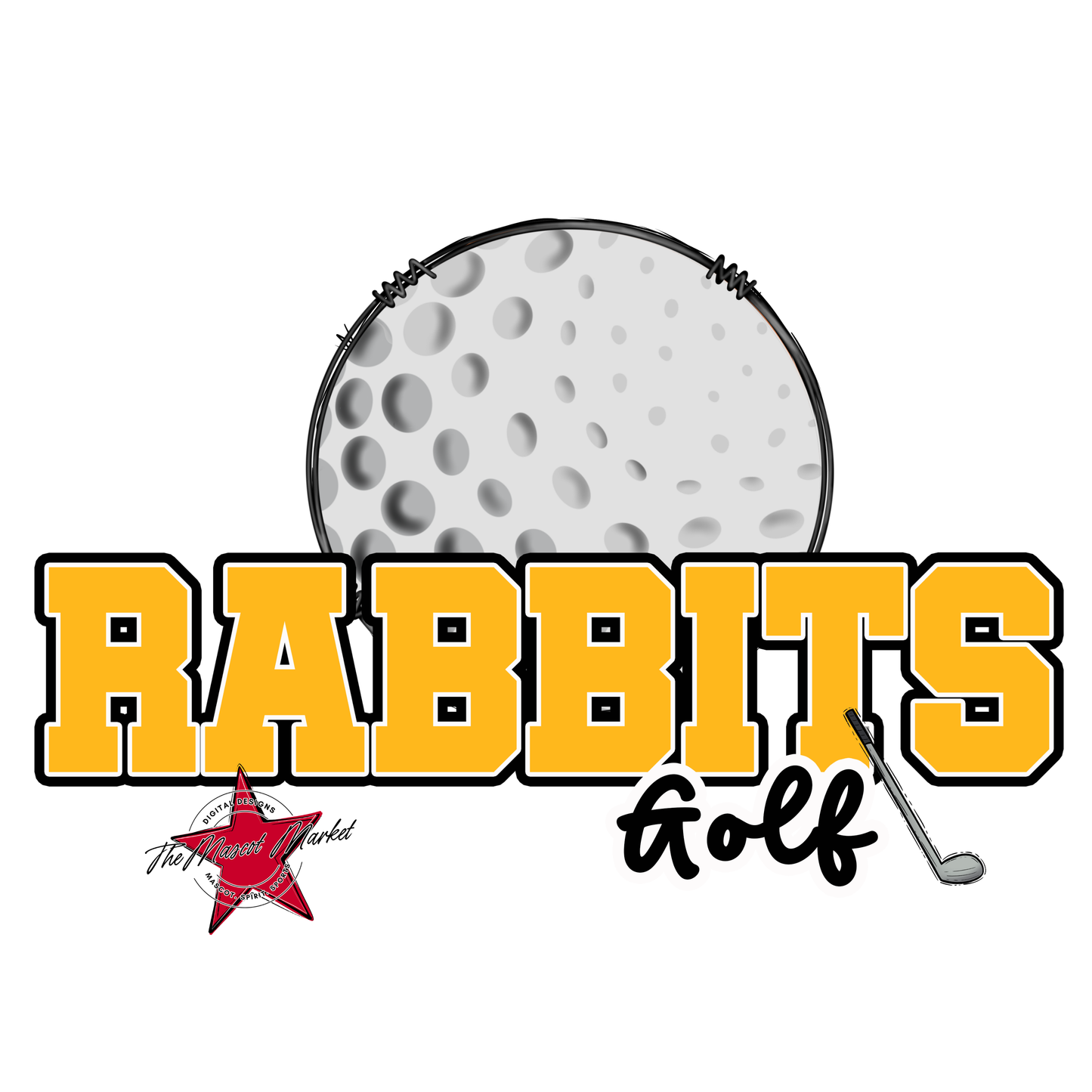 Rabbits Varsity Golf-Yellow